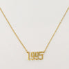 Birth Year Necklace