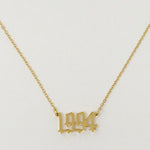 Birth Year Necklace