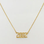 Birth Year Necklace