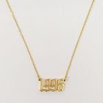 Birth Year Necklace