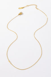 delicate real gold dipped initial