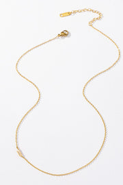 delicate real gold dipped initial