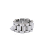 New Waterproof Stainless Steel Chain Finger Ring Personalized Metal Texture Rust Proof Charm Fashion Jewelry for Women
