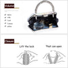 Women'S Evening Handbags Purse Sparkly Rhinestone Purse Crossbody Handbags Party Prom Wedding Bag