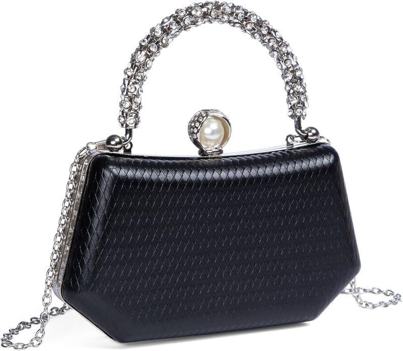 Women'S Evening Handbags Purse Sparkly Rhinestone Purse Crossbody Handbags Party Prom Wedding Bag