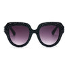 Women Round Cat Eye Sunglasses