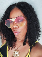 Golden Flight Bee-Inspired Sunnies