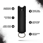 Hard Case Pepper Spray