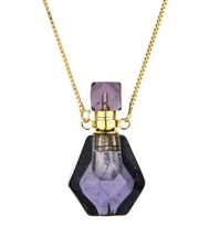Essence of Me Natural Stone Perfume Necklace