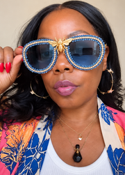 Queen Bee Luxe Statement Sunnies
