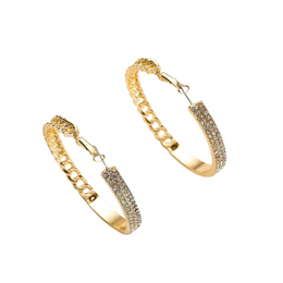 Genevieve Hoop Earrings