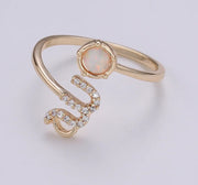 Opal Zodiac Ring