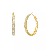 Genevieve Hoop Earrings