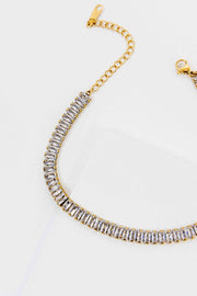 GiGi 24k Plated Tennis Anklet