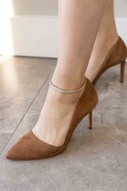 GiGi 24k Plated Tennis Anklet