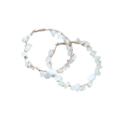 Drea Wire Wrapped Hoops