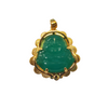 Green Buddha Necklace (metal only)