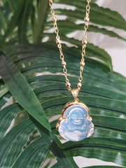 White Buddha Necklace