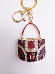 Wine Purse Shaped Charm