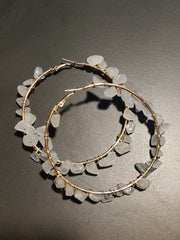 Drea Wire Wrapped Hoops