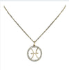Rhinestone Zodiac Necklace