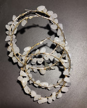 Drea Wire Wrapped Hoops