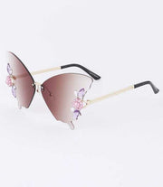 FlutterGlam Crystal Sunnies