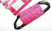 Pink Hearts Disposable Masks (10 pcs)
