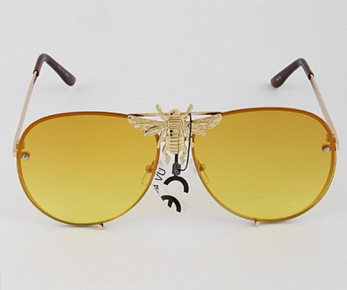 Queen Bee Aviator Sunglasses