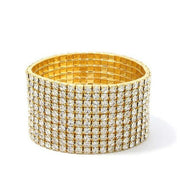 Laila Rhinestone Stretch Bracelet